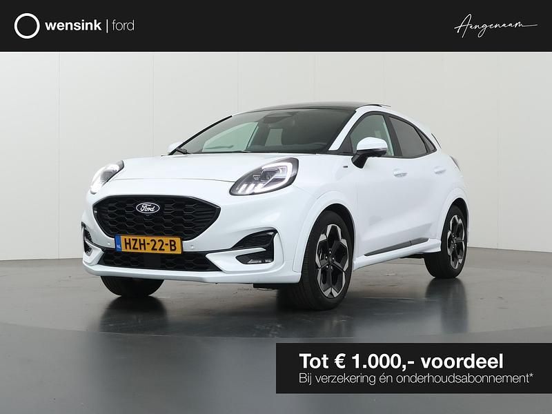 Wit Gebruikt 2024 Ford Puma Gen-E ST-Line X SUV | € 33.730 - Afbeelding 1/4
