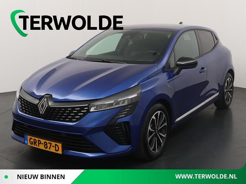 Blauw Gebruikt 2024 Renault Clio V Techno Hatchback | € 20.840 (Eerlijke prijs) - Afbeelding 1/4