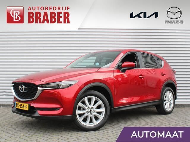 Rood Gebruikt 2017 Mazda CX-5 SUV | € 21.500 (Eerlijke prijs) - Afbeelding 1/4