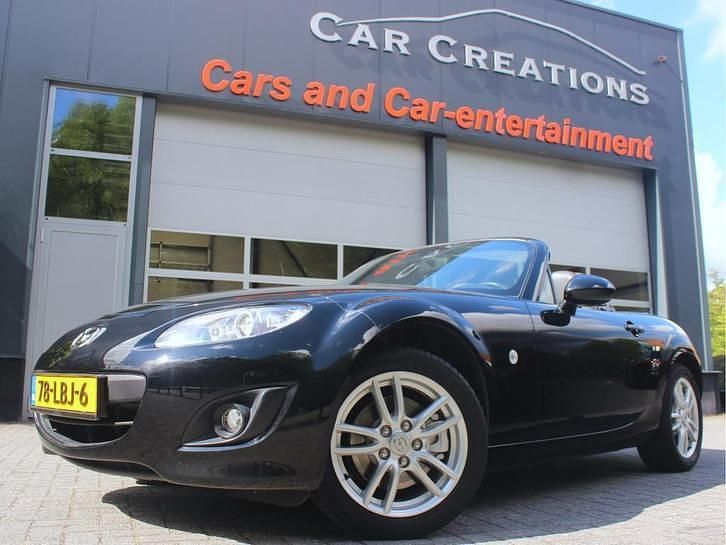 Zwart Occasion 2009 Mazda MX5 Cabriolet | € 10.950 (Eerlijke prijs) - Afbeelding 1/4