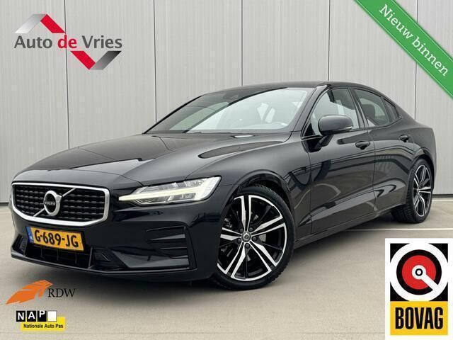 Zwart Gebruikt 2019 Volvo S60 R-Design Sedan | € 26.350 (Super prijs) - Afbeelding 1/4
