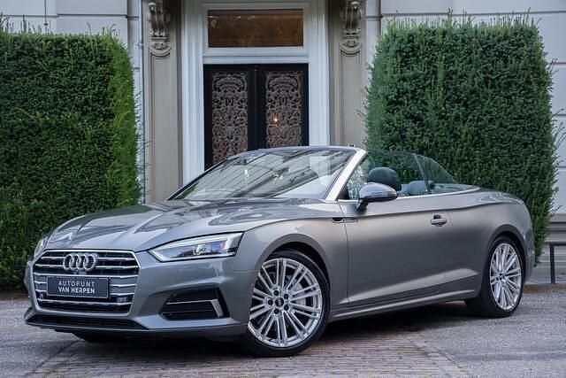 Grijs Gebruikt 2018 Audi A5 Cabriolet Design Cabriolet | € 28.940 (Eerlijke prijs) - Afbeelding 1/4