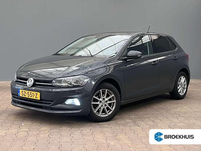 Grijs Gebruikt 2018 VW Polo Comfortline Hatchback | € 12.400 (Eerlijke prijs) - Afbeelding 1/4