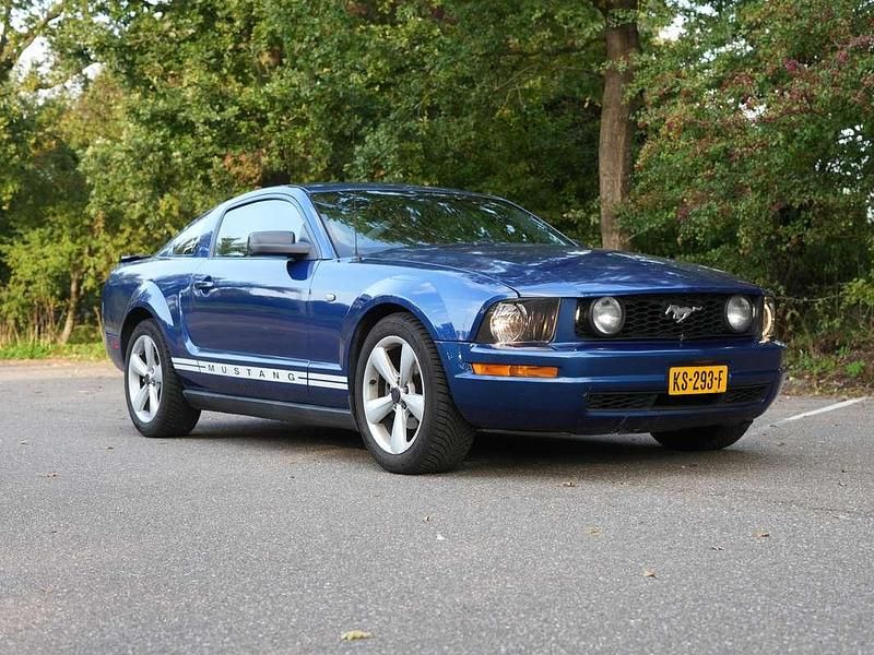 Blauw Gebruikt 2008 Ford Mustang Coupé | € 8.250 - Afbeelding 1/4