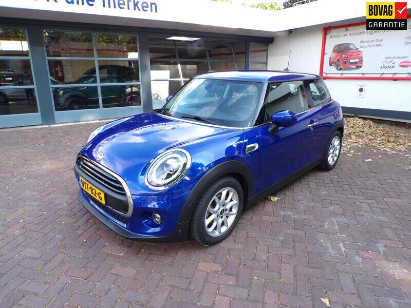 Blauw Gebruikt 2020 Mini Cooper Pepper Hatchback | € 17.950 (Eerlijke prijs) - Afbeelding 1/4