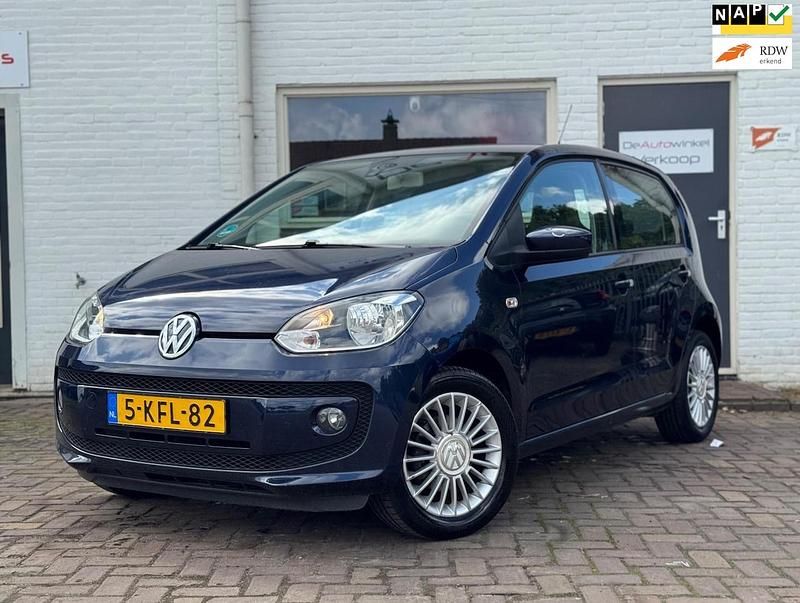 Blauw Gebruikt 2013 VW up! high up! Hatchback | € 6.945 (Eerlijke prijs) - Afbeelding 1/4