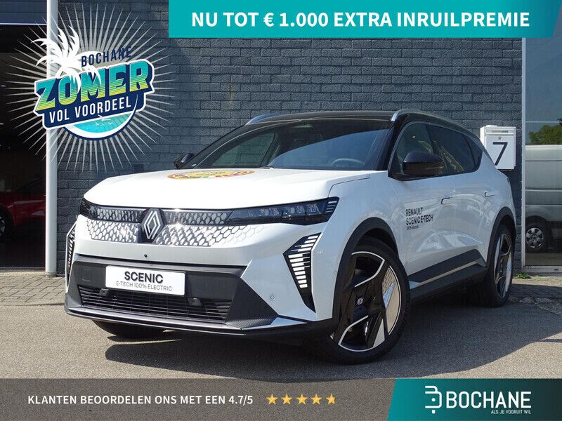 Wit Gebruikt 2024 Renault Scénic Iconic MPV | € 47.740 (Iets duurder) - Afbeelding 1/4