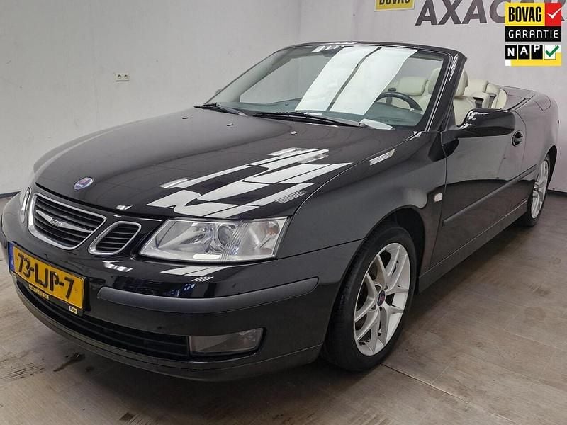 Occasion Saab 9-3 Cabriolet Linear 150 PK (110 kW) 2006 Zwart Cabriolet