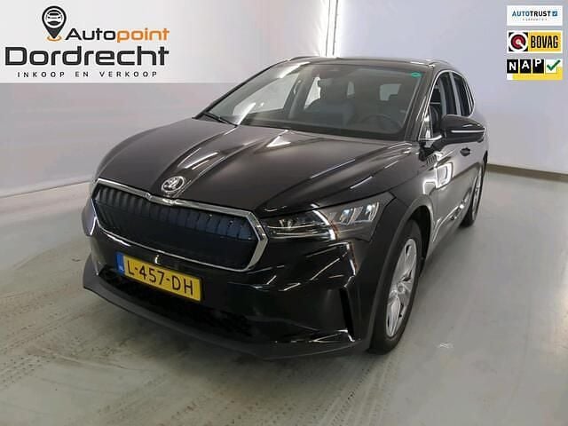 Zwart Gebruikt 2021 Skoda Enyaq iV SUV | € 24.945 (Super prijs) - Afbeelding 1/4