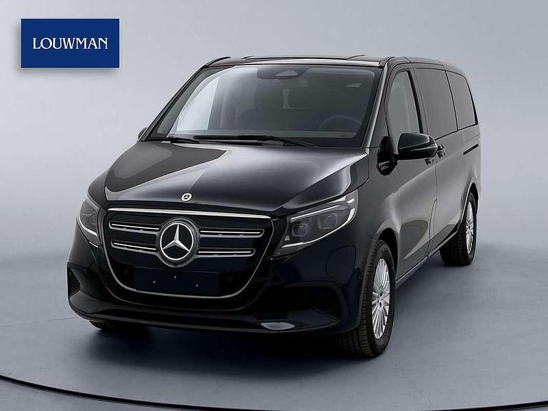 Zwart Nieuw 2025 Mercedes EQV300 Van | € 69.950 - Afbeelding 1/4