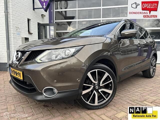 Bruin Gebruikt 2014 Nissan Qashqai SUV | € 9.499 (Goede deal) - Afbeelding 1/4