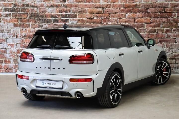 Occasion Mini John Cooper Works Clubman 2021 Wit (metallic) Stationwagen