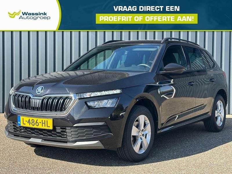 Zwart Gebruikt 2021 Skoda Kamiq Business Line SUV | € 19.390 (Eerlijke prijs) - Afbeelding 1/4