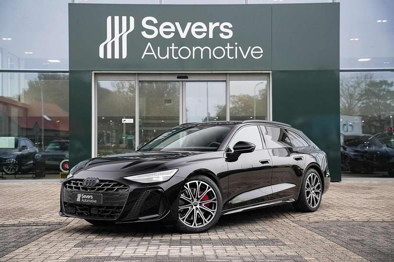 Zwart Nieuw 2025 Audi A6 S-Line Stationwagen | € 84.888 (Eerlijke prijs) - Afbeelding 1/4