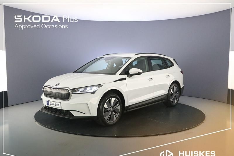 Wit Gebruikt 2022 Skoda Enyaq iV SUV | € 21.500 (Super prijs) - Afbeelding 1/4