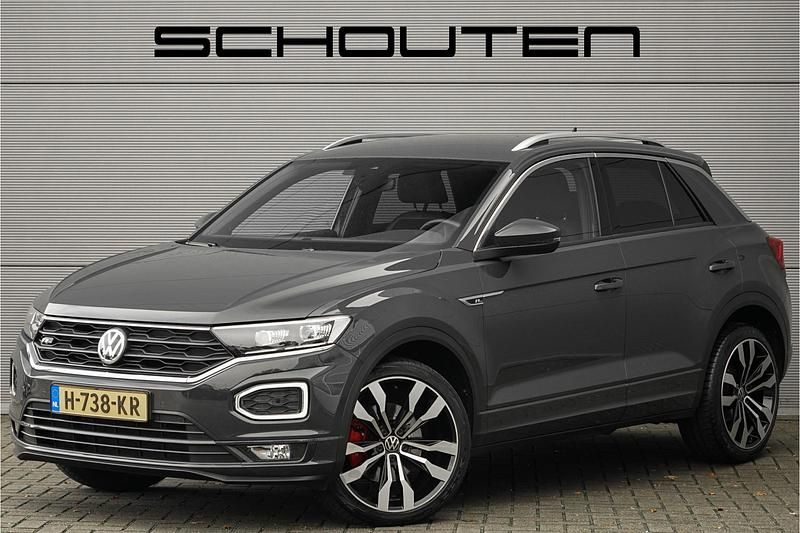 Grijs Gebruikt 2020 VW T-Roc Business SUV | € 25.900 (Eerlijke prijs) - Afbeelding 1/3