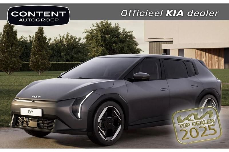 Grijs metallic Nieuw 2025 Kia EV4 Plus Hatchback | € 40.440 (Eerlijke prijs) - Afbeelding 1/4