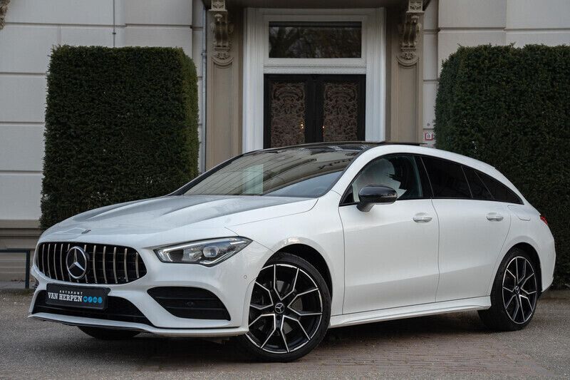 Wit Gebruikt 2021 Mercedes CLA250e Shooting Brake AMG Stationwagen | € 34.240 (Eerlijke prijs) - Afbeelding 1/4