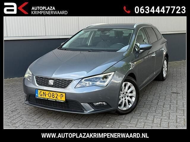Grijs Occasion 2015 Seat Leon ST CONNECT Stationwagen | € 8.450 (Eerlijke prijs) - Afbeelding 1/4
