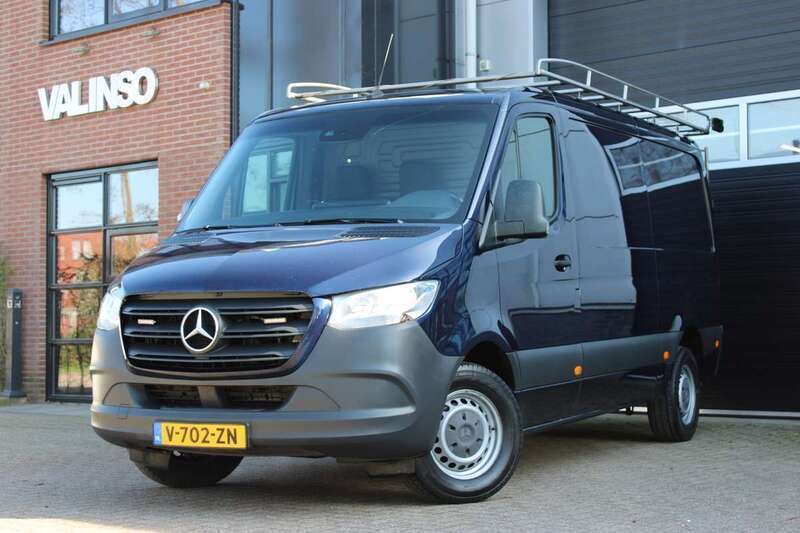 Blauw Gebruikt 2019 Mercedes Sprinter Van | € 21.500 (Super prijs) - Afbeelding 1/4