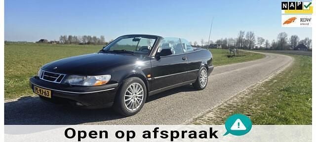 Zwart Gebruikt 1996 Saab 900 Hatchback | € 3.950 - Afbeelding 1/4