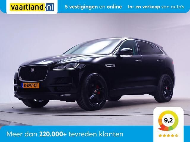 Zwart Gebruikt 2018 Jaguar F-Pace Portfolio SUV | € 28.745 (Goede deal) - Afbeelding 1/3