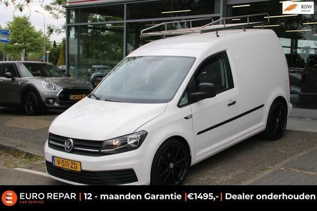 Wit Gebruikt 2019 VW Caddy Trendline MPV | € 10.295 - Afbeelding 1/4