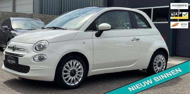 Wit Gebruikt 2020 Fiat 500 Lounge Hatchback | € 11.950 (Eerlijke prijs) - Afbeelding 1/4