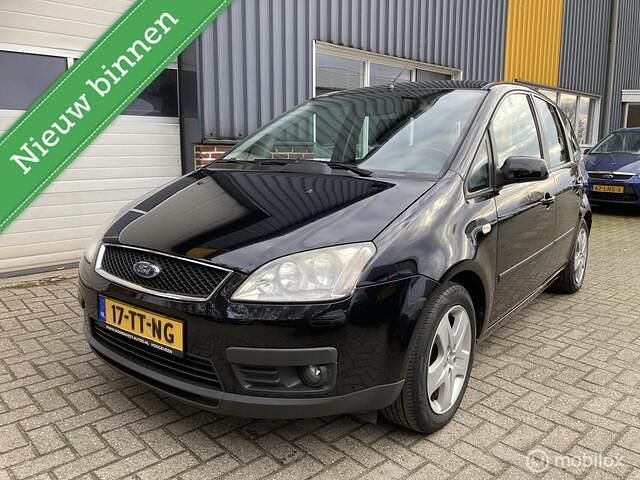 Zwart Gebruikt 2007 Ford C-MAX Futura MPV | € 3.450 (Iets duurder) - Afbeelding 1/4