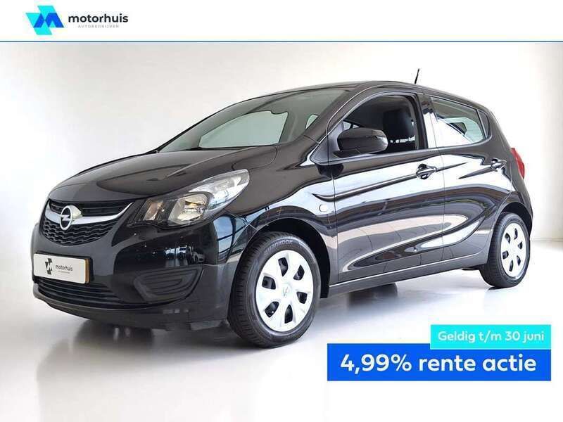 Zwart Gebruikt 2018 Opel Karl Edition Hatchback | € 10.745 (Eerlijke prijs) - Afbeelding 1/4
