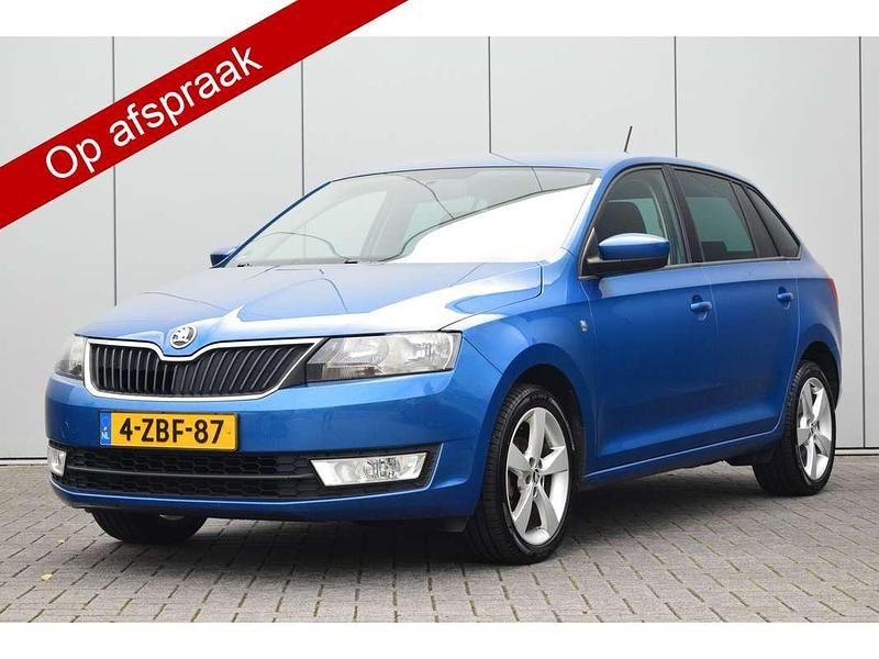 Blauw Gebruikt 2015 Skoda Rapid Business Line Hatchback | € 5.999 (Eerlijke prijs) - Afbeelding 1/4