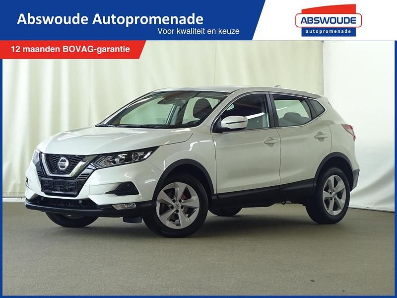 Wit Gebruikt 2021 Nissan Qashqai Acenta SUV | € 27.995 (Duur) - Afbeelding 1/4