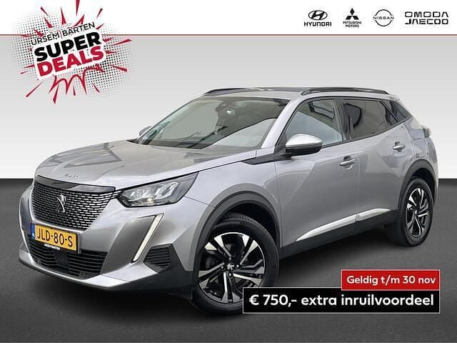 Zilver Gebruikt 2020 Peugeot 2008 Allure SUV | € 18.730 (Goede deal) - Afbeelding 1/4