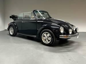 Zwartschwarz metallic Gebruikt 1976 VW Beetle Cabriolet | € 119.000 - Afbeelding 1/4