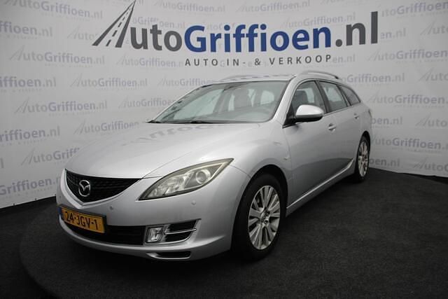 Grijs Gebruikt 2009 Mazda 6 Touring Stationwagen | € 3.790 (Eerlijke prijs) - Afbeelding 1/4