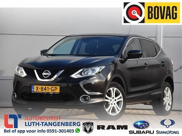 Zwart Occasion 2017 Nissan Qashqai Comfort SUV | € 12.950 (Goede deal) - Afbeelding 1/4