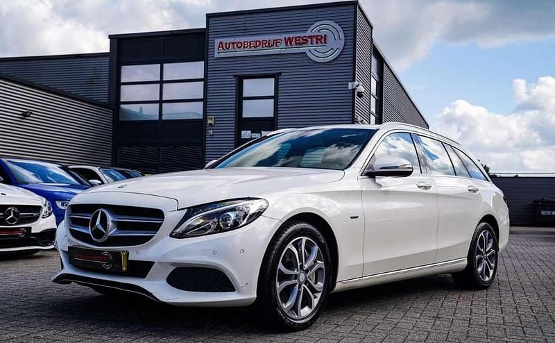 Wit Gebruikt 2016 Mercedes C350e Edition Stationwagen | € 11.995 (Eerlijke prijs) - Afbeelding 1/4