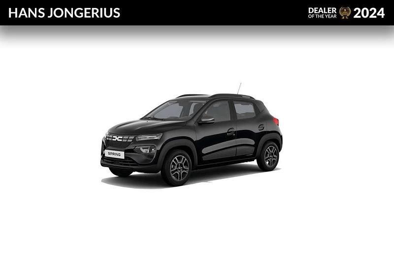 Zwart, metallic lak Nieuw 2025 Dacia Spring Expression Hatchback | € 24.050 - Afbeelding 1/4