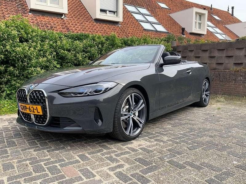 Grijs Gebruikt 2021 BMW 430 Cabriolet Executive Cabriolet | € 48.900 (Goede deal) - Afbeelding 1/4