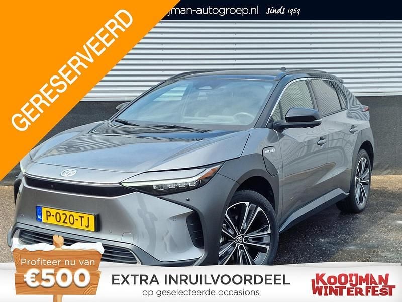 Grijs Occasion 2022 Toyota bZ4X Edition SUV | € 30.900 (Super prijs) - Afbeelding 1/4