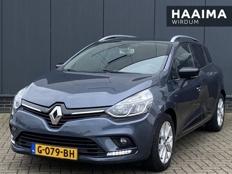 Grijs Gebruikt 2018 Renault Clio IV Intens Hatchback | € 10.945 (Eerlijke prijs) - Afbeelding 1/4
