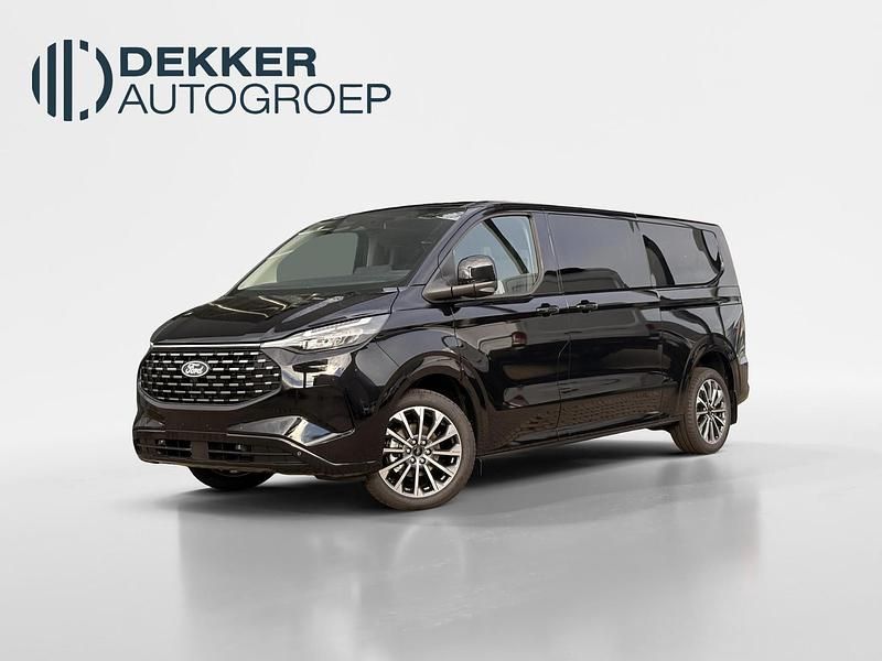 Zwart Nieuw 2025 Ford Tourneo Titanium X Van | € 69.945 (Iets duurder) - Afbeelding 1/4