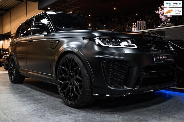 Grijs Gebruikt 2018 Land Rover Range Rover Sport SVR SUV | € 89.800 - Afbeelding 1/4