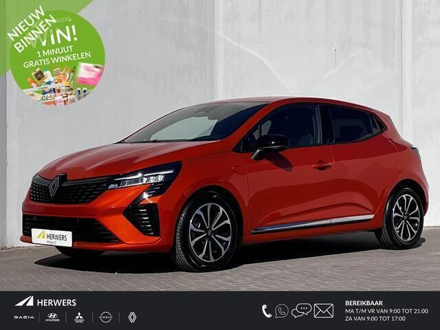 Oranje Gebruikt 2024 Renault Clio V Techno Hatchback | € 19.985 (Eerlijke prijs) - Afbeelding 1/4