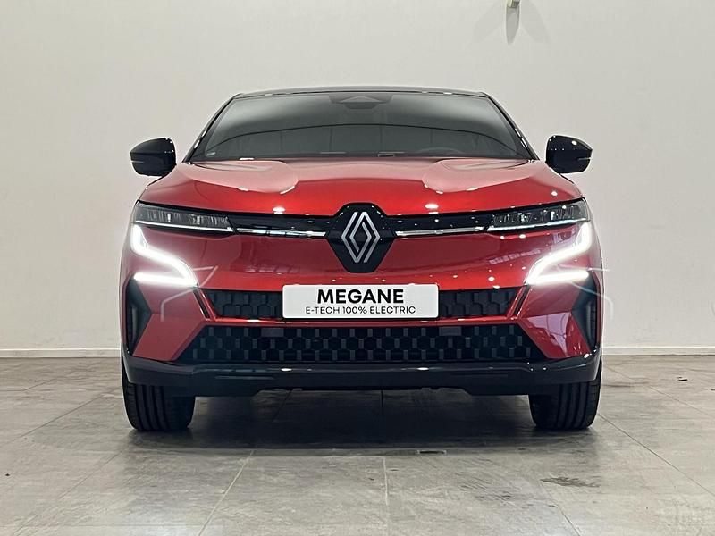 Nieuw Renault Megane E-Tech Iconic 160 kW (218 PK) 2025 Rouge flamme/noir etoile (xpa) Hatchback