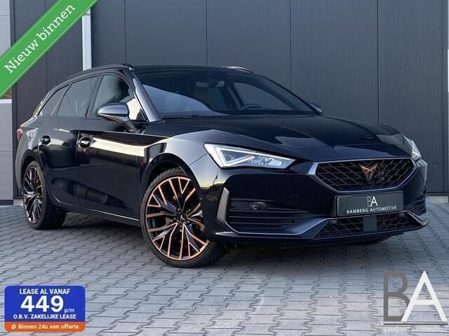 Zwart Gebruikt 2022 Cupra Leon Stationwagen | € 25.995 (Eerlijke prijs) - Afbeelding 1/4