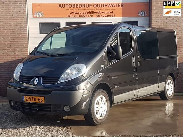 Zwart Gebruikt 2012 Renault Trafic Van | € 8.995 - Afbeelding 1/4