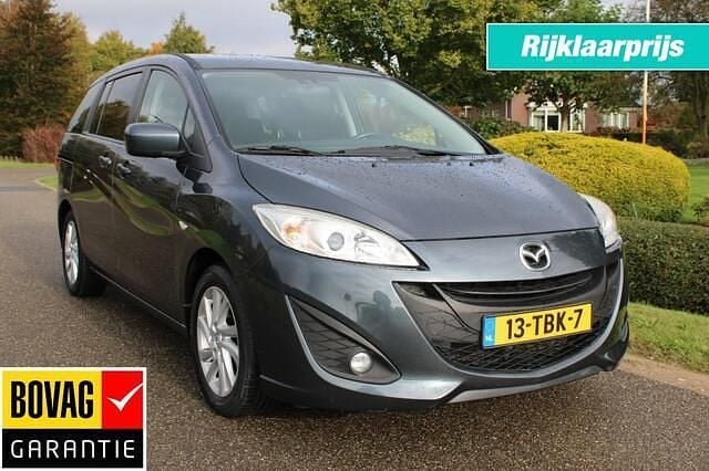 Grijs Gebruikt 2012 Mazda 5 MPV | € 8.900 (Eerlijke prijs) - Afbeelding 1/4