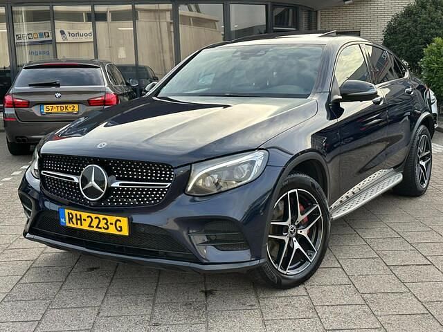 Blauw Gebruikt 2017 Mercedes GLC350 Edition 1 Coupé | € 35.950 (Eerlijke prijs) - Afbeelding 1/4