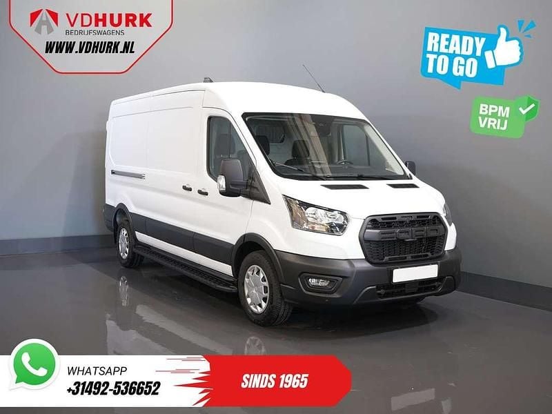 Wit Nieuw 2024 Ford Transit Trend Van | € 32.344 (Eerlijke prijs) - Afbeelding 1/4